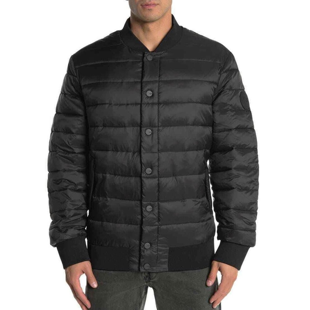 NEW $275 UGG Australia Gavin Bomber Jacket! Black  Light to Medium Weight Puffer
